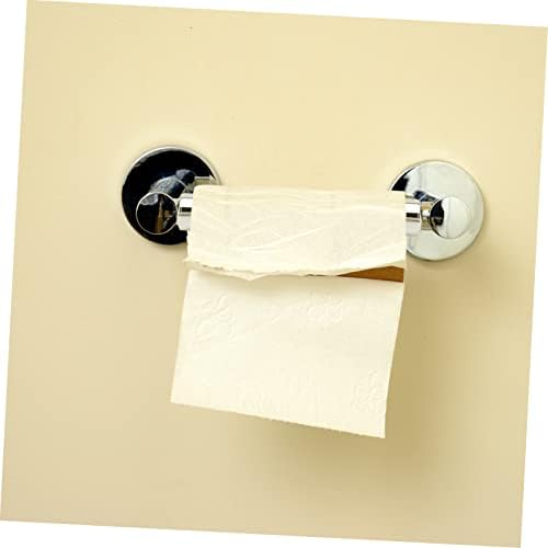 PLAFOPE Toilet Paper Holder Silver 2 Pack