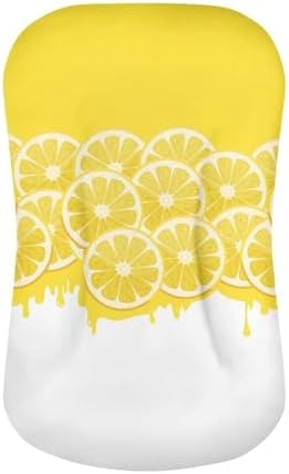 Premium Soft Cartoon Lemon Crib Sheet for Boys or Girls