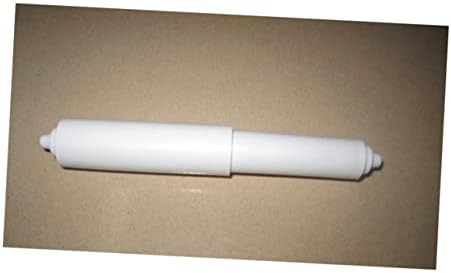Lurrose 4pcs White Plastic Toilet Paper Holder Rollers