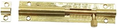 LCARY Brass Door Slide Latch Lock Bolt Latch