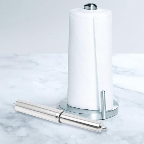 HOMSFOU 4-Pack Toilet Paper Holder Replacement Rods
