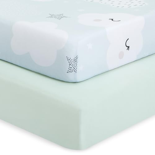 Evolur Dreamer 2 Pack Crib Sheets
