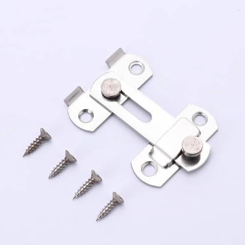 5 Pack Stainless Steel Barn Door Latches with Screws