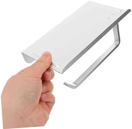 Jojofuny Toilet Paper Holder with Shelf Wall Mount 1