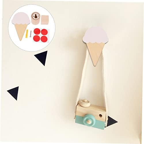 GLEAVI Cartoon Ice Cream Wall Hook for Kids