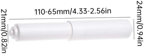 Spring Loaded Toilet Paper Holder Rollers 2 Pcs Replacement