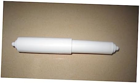 4Pcs White Toilet Paper Holder Replacement with Spring Loaded Support