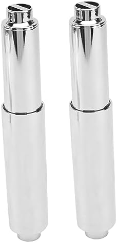 PLAFOPE Toilet Paper Holder Silver 2 Pack