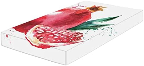 XISUNYA Fruit Pomegranate Crib Sheet Set 28x52x8