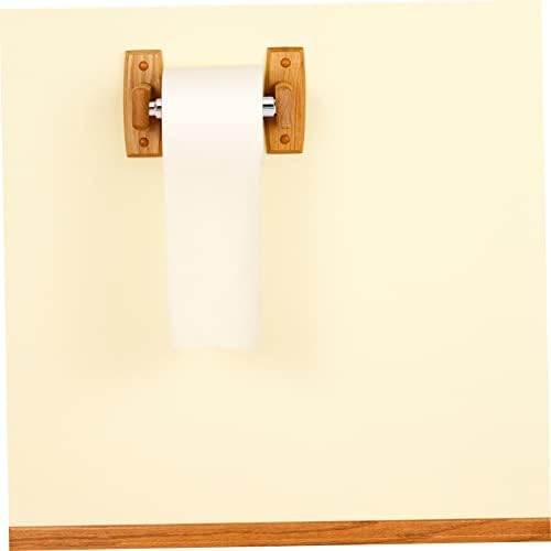 Cabilock 2pcs Flexible Toilet Paper Holder with Spring Rod