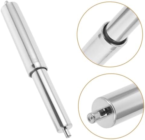 KONTONTY Toilet Paper Holder Roller 5pcs Set Durable Plastic Spring-Loaded