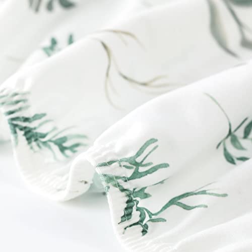 GRSSDER Ultra Soft Stretchy Crib Sheets Set 2 Pack