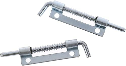 SHAUNI Slide Latch Gate Bolt Lock 1Pc Metal Silver