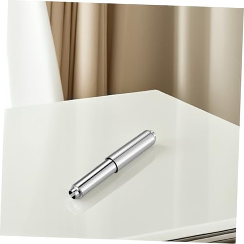 4PCS Chrome Toilet Paper Holder Rods with Spring Loaded Design