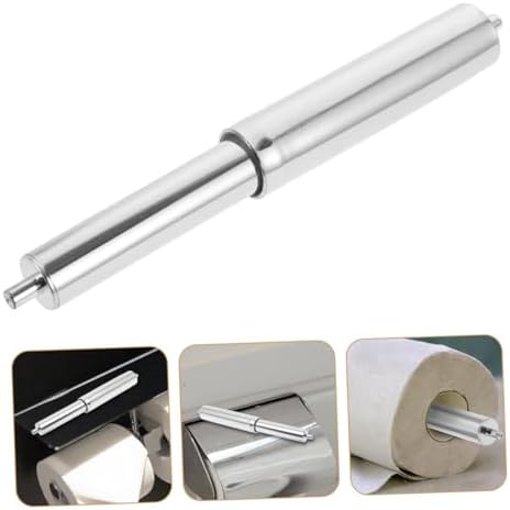 Outanaya Toilet Paper Holder Replacement Rod 2pcs Sturdy Stainless Steel