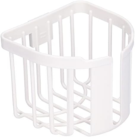 Lufodon NoPunch Toilet Shelf - Spacious Wall Mount Holder White