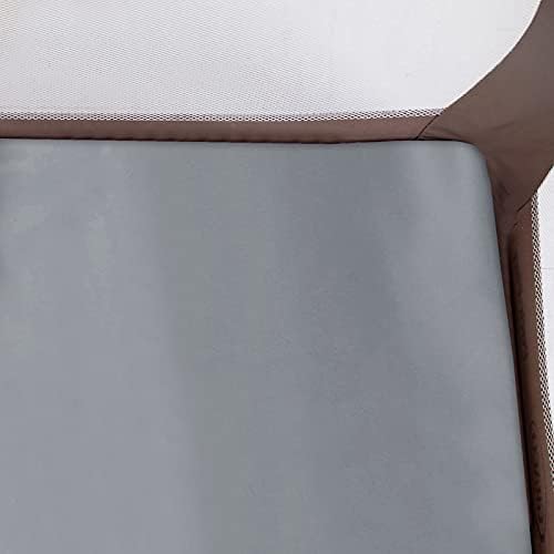 Biloban Satin Crib Sheets 2 Pack Grey Navy Ultra Soft Preshrunk