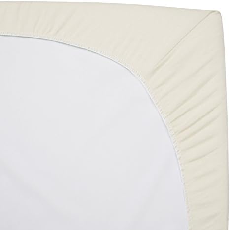 TL Care Natural Cotton Fitted Mini Crib Sheet 38x24