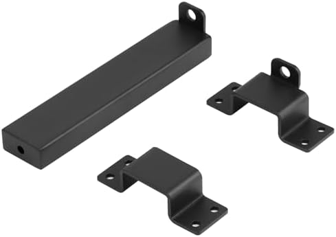 QWORK Heavy Duty Slide Gate Latch with Padlock Hole