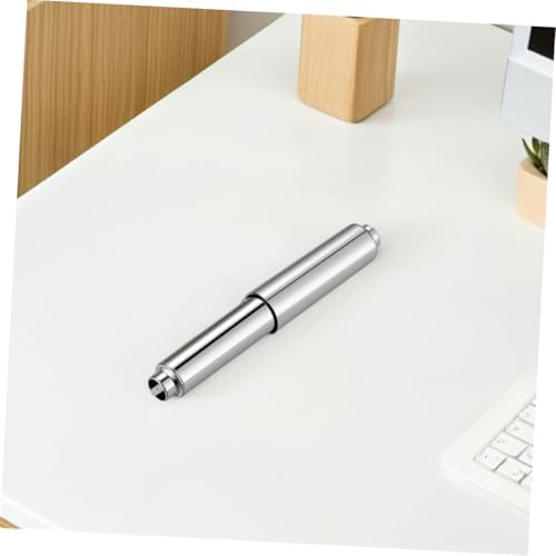 4PCS Chrome Toilet Paper Holder Rods with Spring Loaded Design
