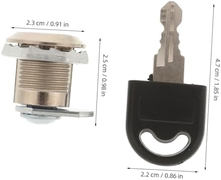 Stainless Steel Toilet Paper Dispenser Key Set for Commercial Use