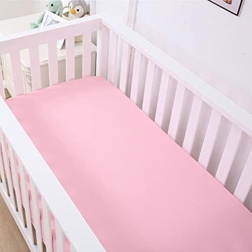 Belsden Pack of 3 Floral Crib Sheets for Baby Girl
