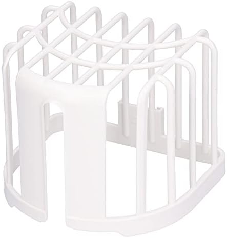 Lufodon NoPunch Toilet Shelf - Spacious Wall Mount Holder White