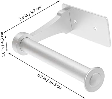 DIYEAH Aluminum Alloy Toilet Paper Holder Wall Mount