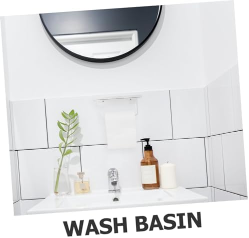 Gadpiparty Wall Mounted Paper Towel Holder with Shelf