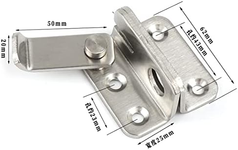 LCARY Deadbolt Latch Lock Anti-Theft Gate Hardware