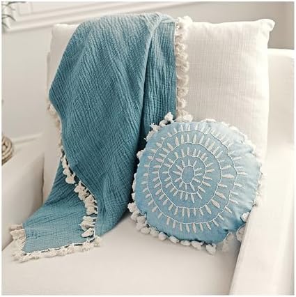 Crane Baby 6-Layer Muslin Swaddle Blanket 30 x 40