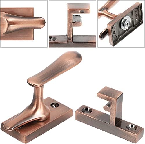 VOIV Zinc Alloy Gate Latch Lock 90 Door Holder Flip Latch