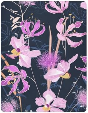 FASHONFASCIN Crib Sheets Flower Print Soft Fitted