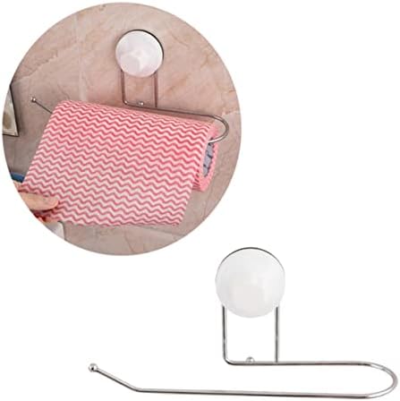Tofficu Wall Mounted Toilet Paper Holder with Suction Cup