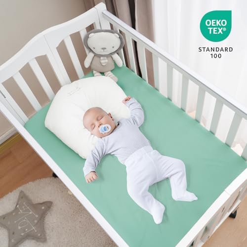 Davids Kids Waterproof Mini Crib Sheets 2 Pack 1