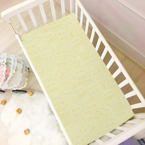 Gbjiemia Chicken Face Crib Sheets for Baby Boys and Girls