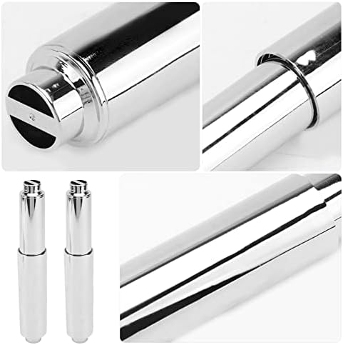 Cabilock Toilet Paper Roll Holder Spring Coil Rod 2pcs