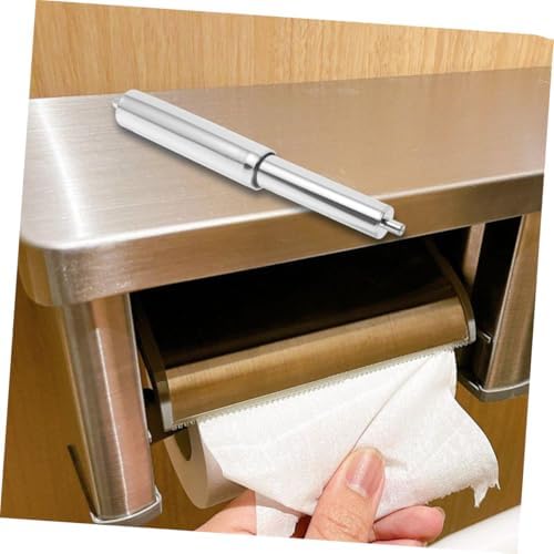 DIYEAH 5Pcs Chrome Toilet Paper Holder Spindle Replacement Kit 1