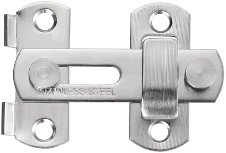 Wocoe 5 Pack Brushed Nickel Barn Door Latches 275 x 202