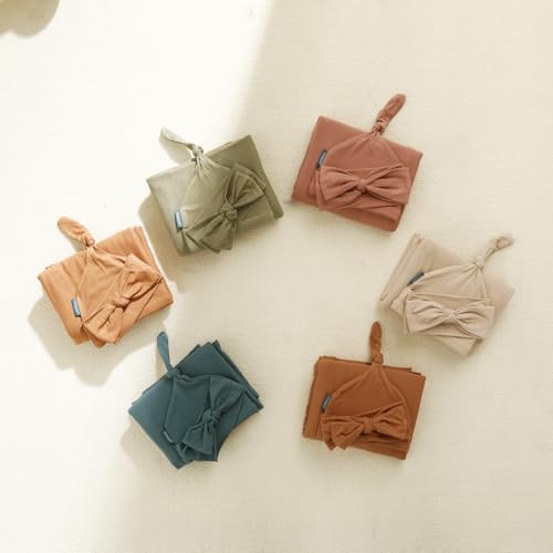 GRSSDER Ultra Soft Swaddle Blanket Set
