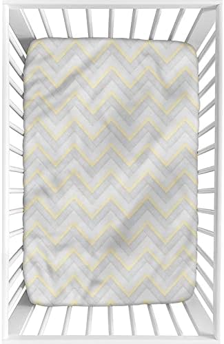 Grey Microfiber Crib Sheet Set with Elastic Band