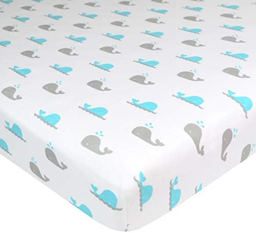 TL Care 100 Natural Cotton Mini Crib Sheet 38x24