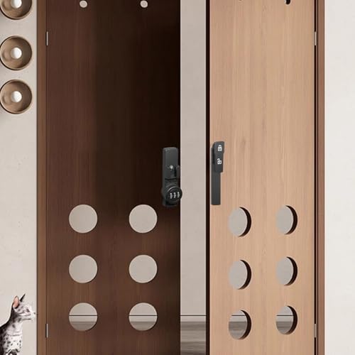 Tshiwort Barn Door Lock Latch with Luminous Design