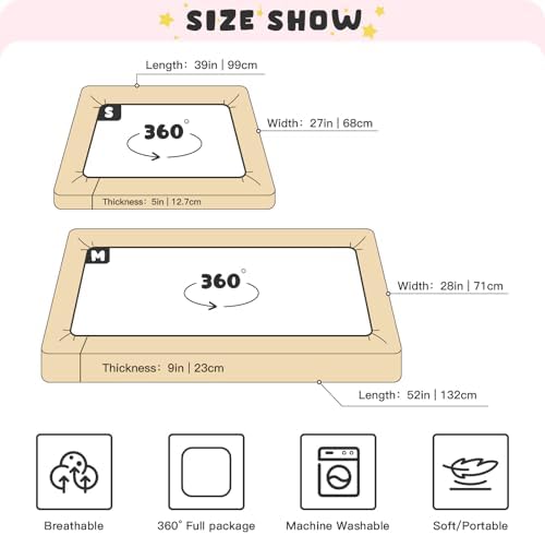 FASHONFASCIN Baby Crib Sheets with Cartoon Print 1