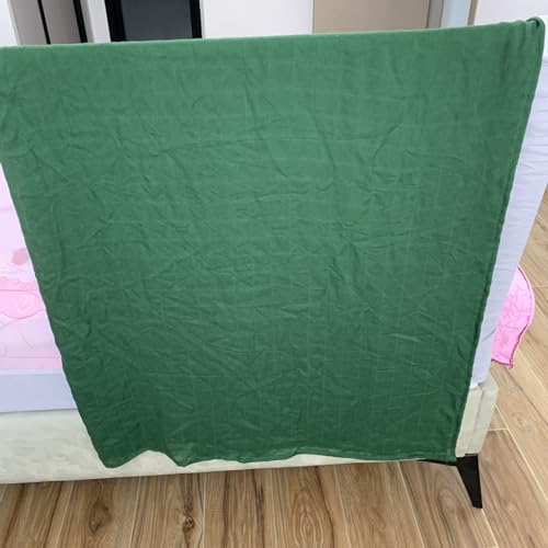 Hollyoo Muslin Swaddle Blanket 47x47 Soft Silky Viscose for Newborn