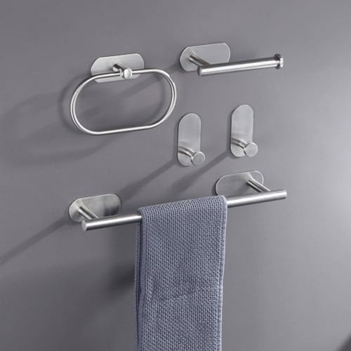 KazUp Universal Toilet Paper Holder with Stainless Steel Knob