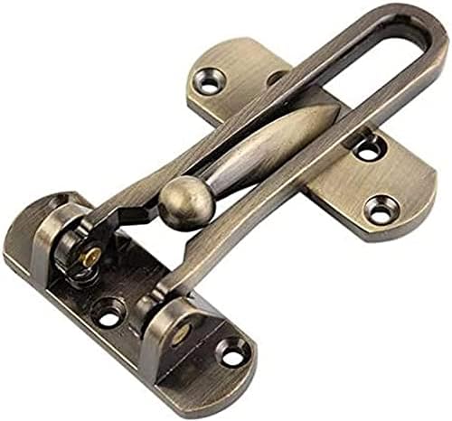 DEIHGE Door Safety Chain with Zinc Alloy Bolt