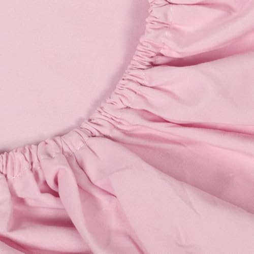 UPKOCH Soft Microfiber Crib Mattress Cover with Breathable Design