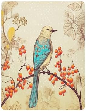 Jihqo Beautiful Forest Bird Crib Sheets Pack N Play