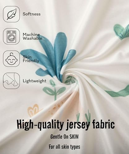 SDY Dinosaur Crib Sheets 2 Pack Soft Microfiber